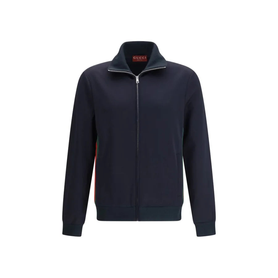 Gucci Blue Polyester Shell Jacket