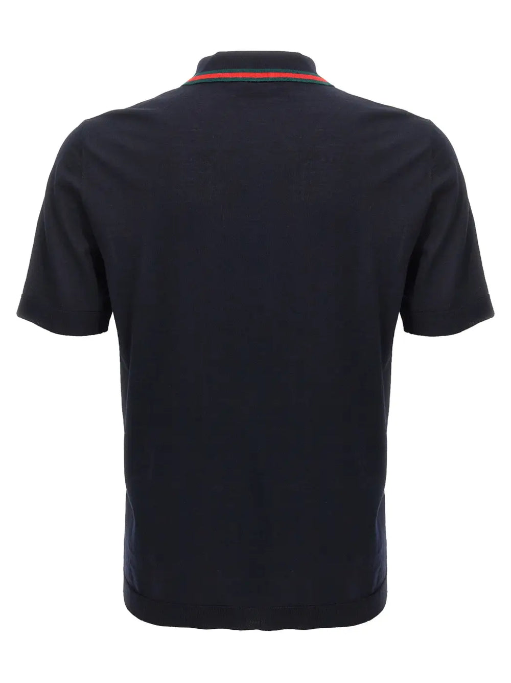 Gucci Blue Wool Polo Shirt