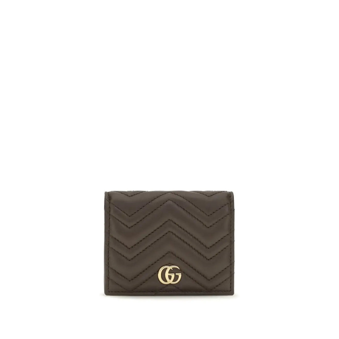 Gucci Brown Calf Leather Bos Taurus Wallet