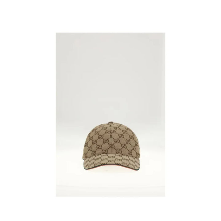 Gucci Brown Cotton Cap (Baseball Hat)