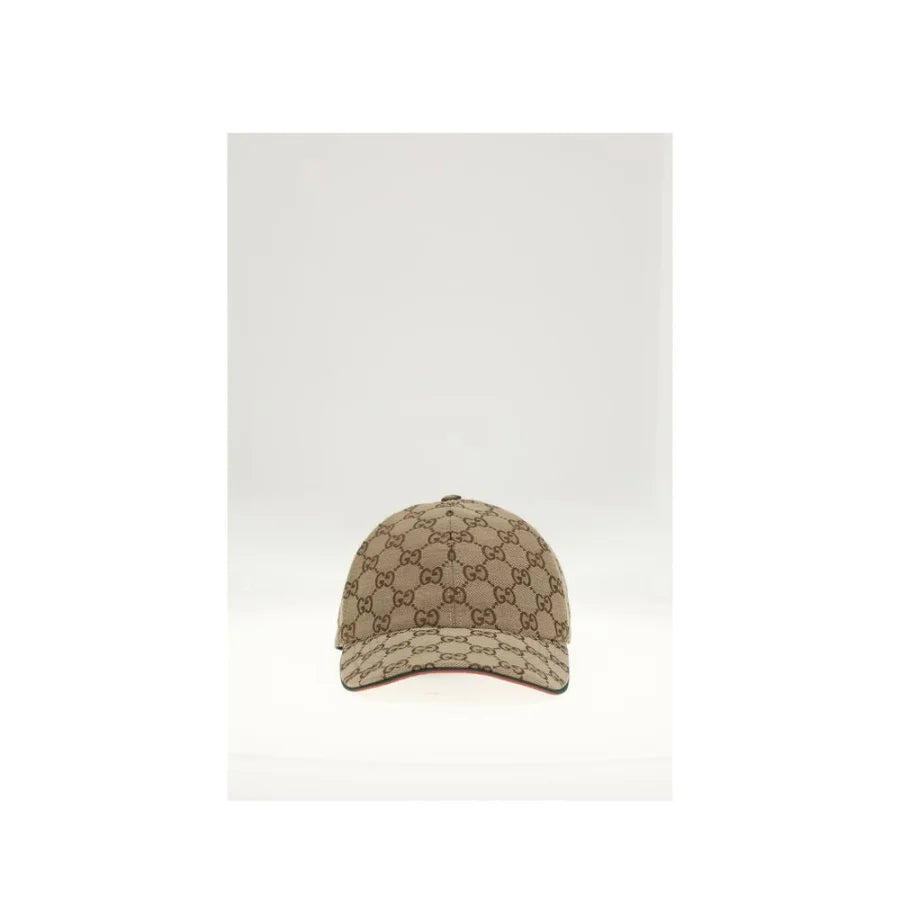 Gucci Brown Cotton Cap (Baseball Hat)
