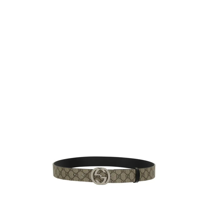 Gucci Brown Cotton Regular Belt