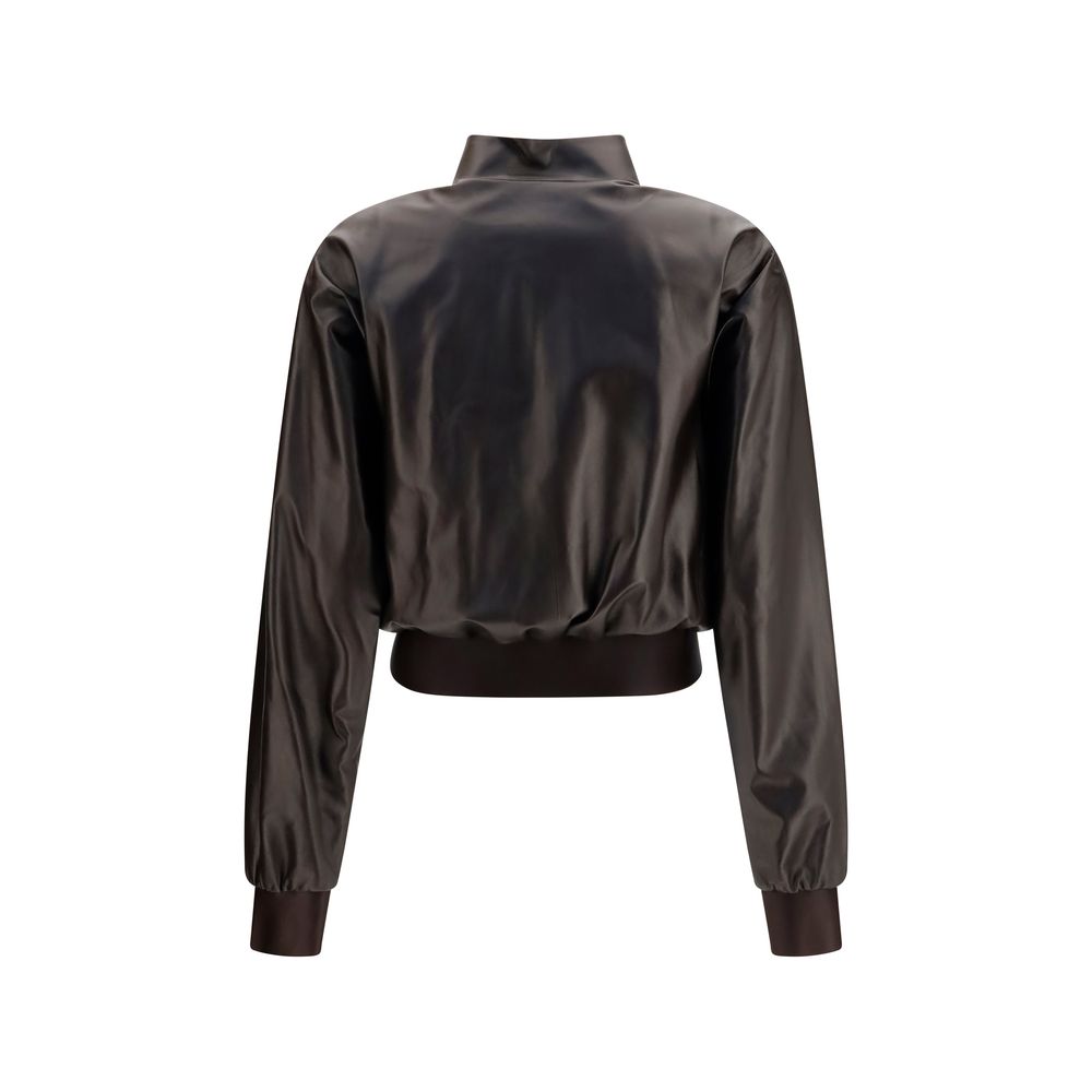 Gucci Bomber Jackets - Brown Lamb Ovis Aries