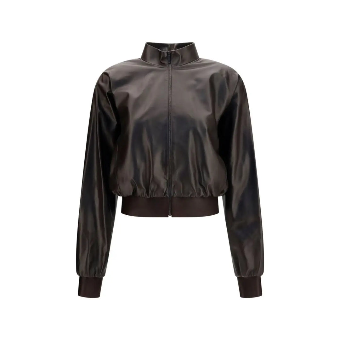 Gucci Brown Lamb Ovis Aries Bomber