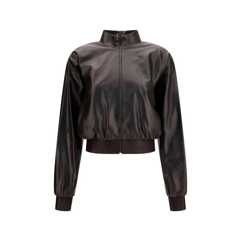 Gucci Bomber Jackets - Brown Lamb Ovis Aries