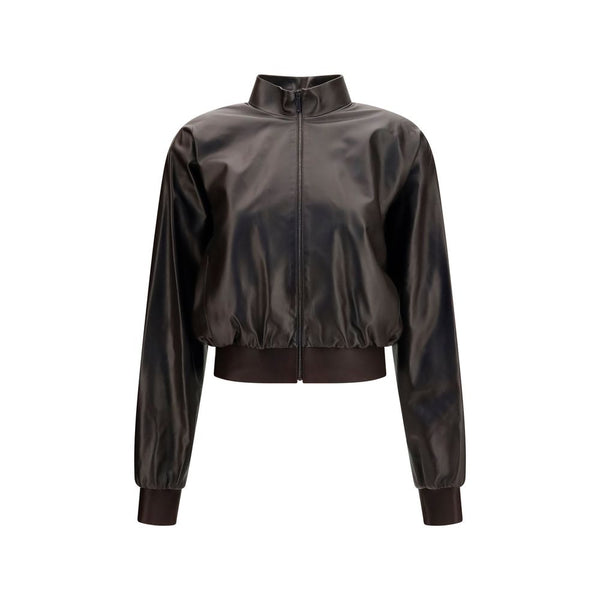 Gucci Bomber Jackets - Brown Lamb Ovis Aries