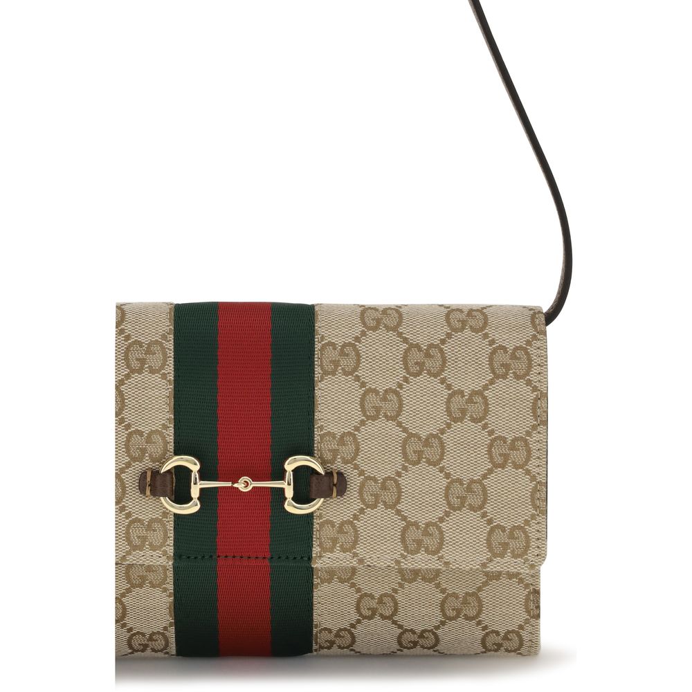 Gucci Brown Polyester Wallet