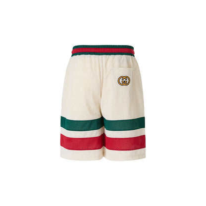 Gucci Cream polyester Logo Shorts