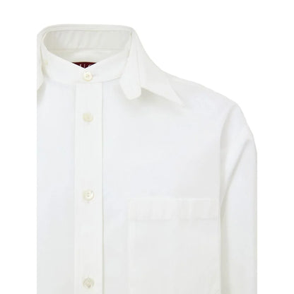Gucci Double Collar Cotton Poplin Shirt with Removable and Cuffs