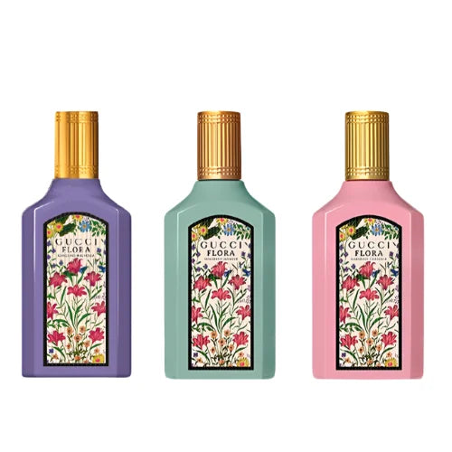 Gucci Flora Fragrances Gift Set for Her Featuring Gorgeous Gardenia Women’s Sets