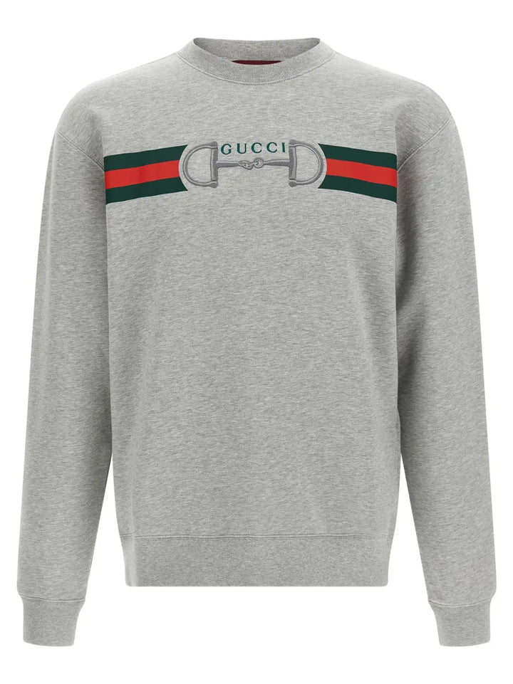 Gucci Gray Cotton Sweatshirt