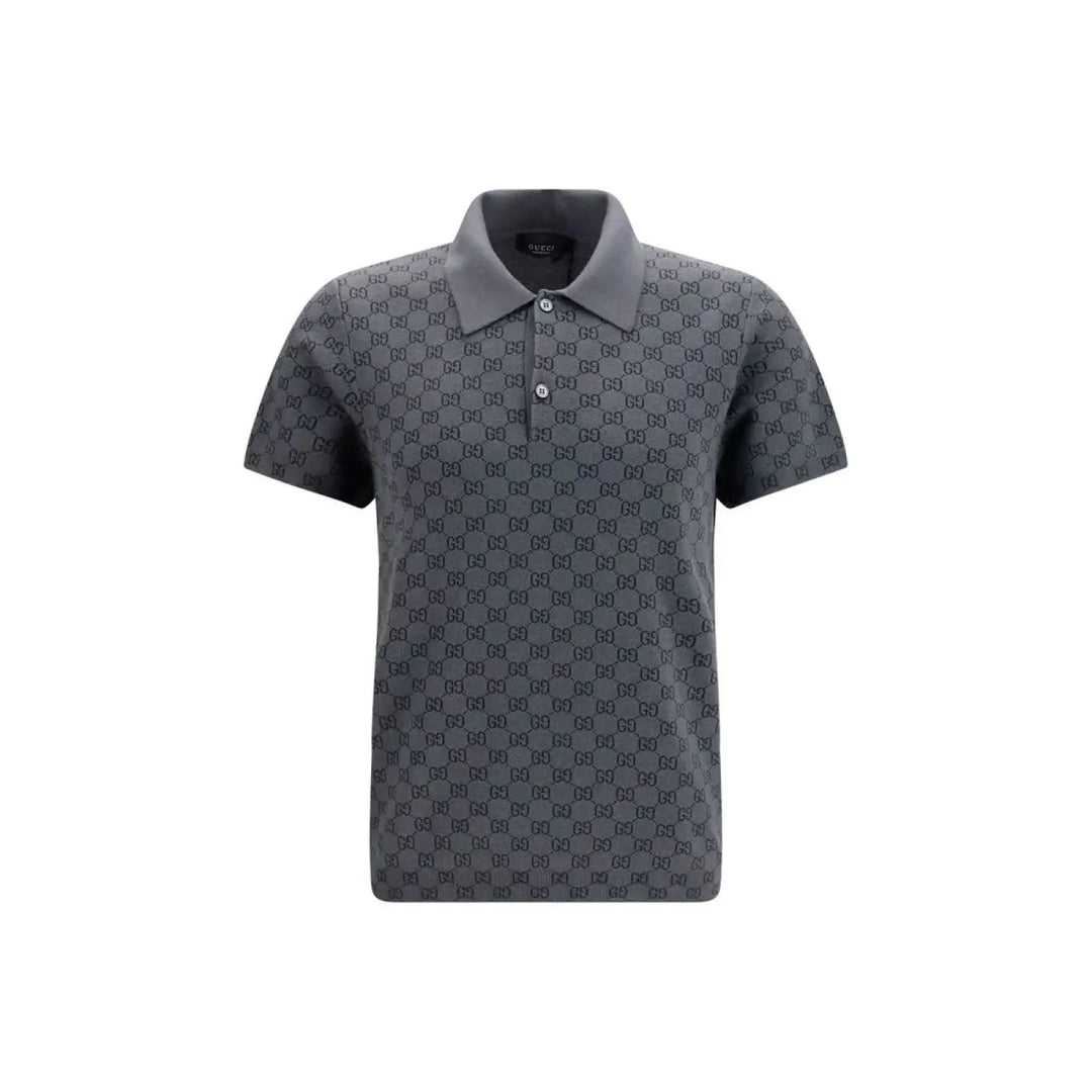 Gucci Gray Lamb Ovis Aries Polo Shirt