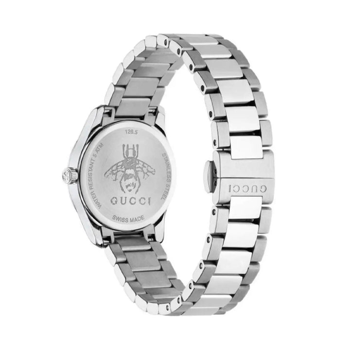 Gucci Gray Stainless Steel Dress Watch