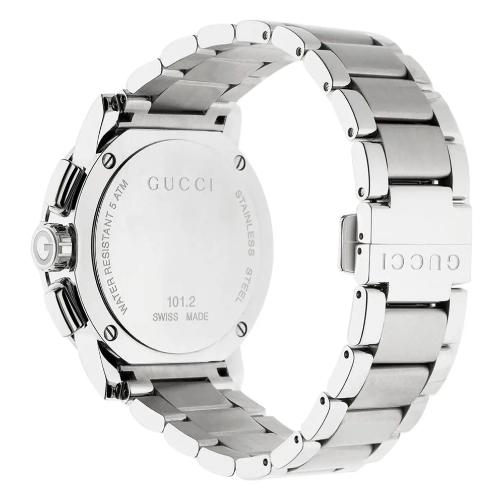 Gucci Gray Stainless Steel Dress Watch