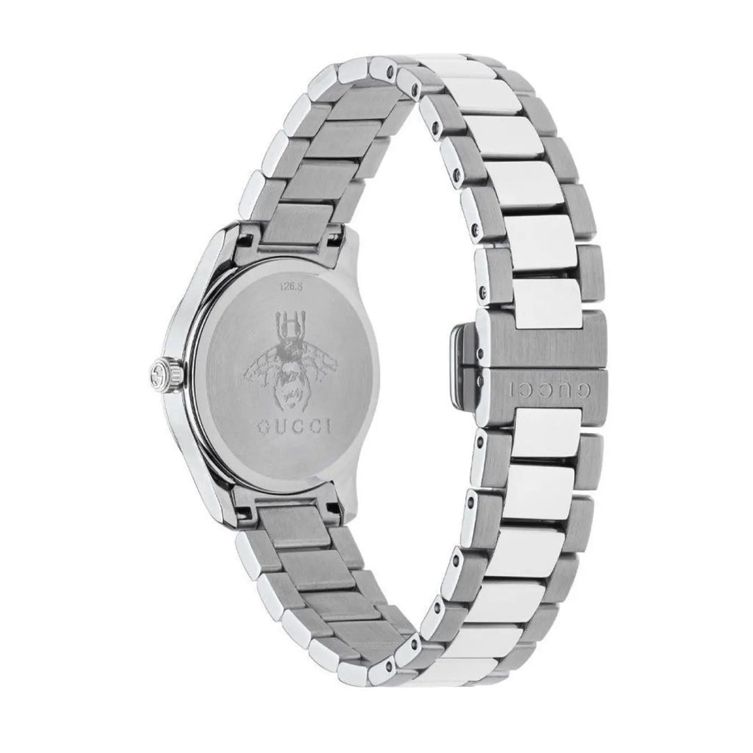 Gucci Gray Stainless Steel Dress Watch