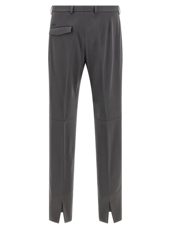 Gucci Gray Wool Dress Pants