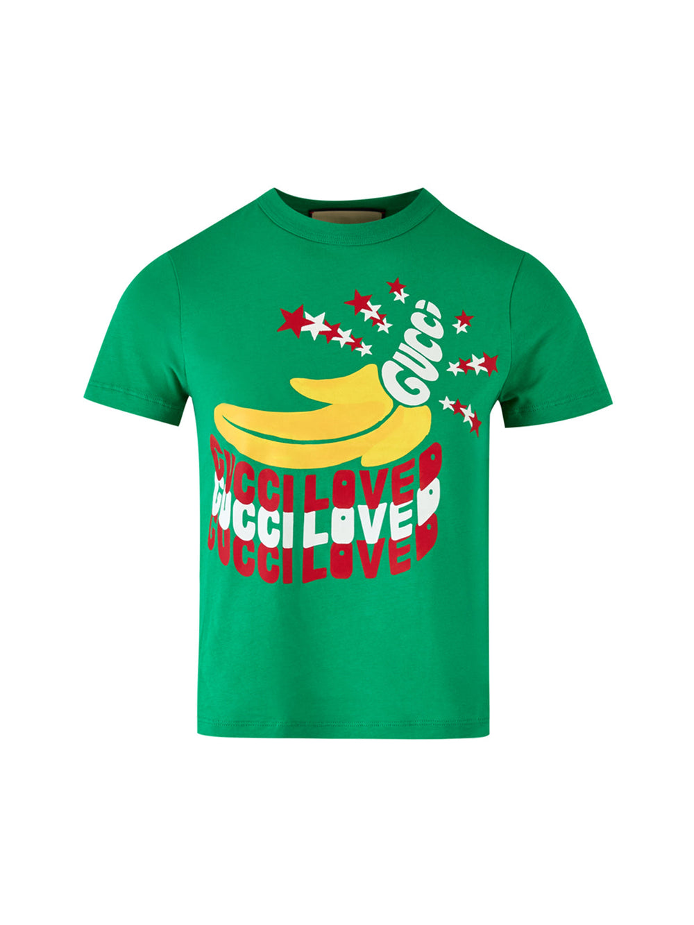 Gucci - Green Cotton Logo T-Shirt