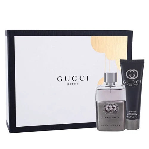 Gucci Guilty 2 Piece Gift Set for Men Eau De Toilette Spray Men’s Sets