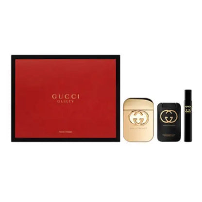 Gucci Guilty Women’s 3 Piece Gift Set for Unforgettable Elegance Sets