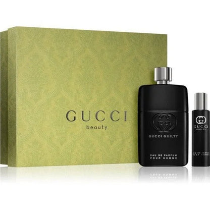 Gucci Guilty Eau Parfum Spray Two Piece Gift Set for Men Men’s Sets