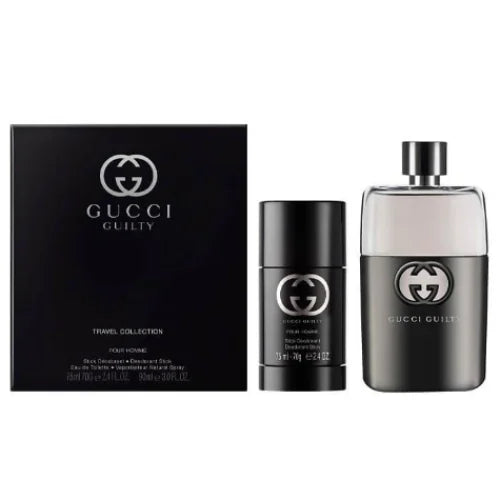 Gucci Guilty Gift Set for Men Perfume 3.0 Oz Eau De Toilette Spray Men’s Sets