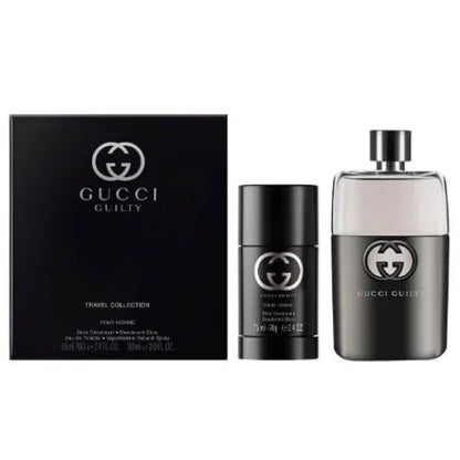 Gucci Guilty Gift Set for Men Perfume 3.0 Oz Eau De Toilette Spray Men’s Sets