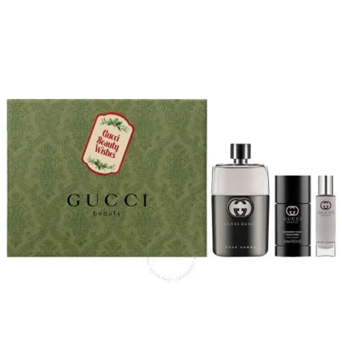 Gucci Guilty Perfume Gift Set for Men Eau De Toilette Spray Men’s Sets