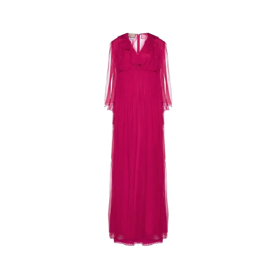 Gucci Multicolor Silk Casual Dress