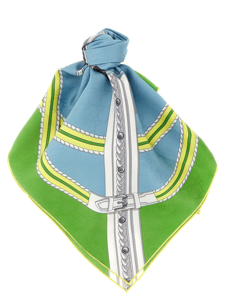 Gucci Multicolor Silk Scarf