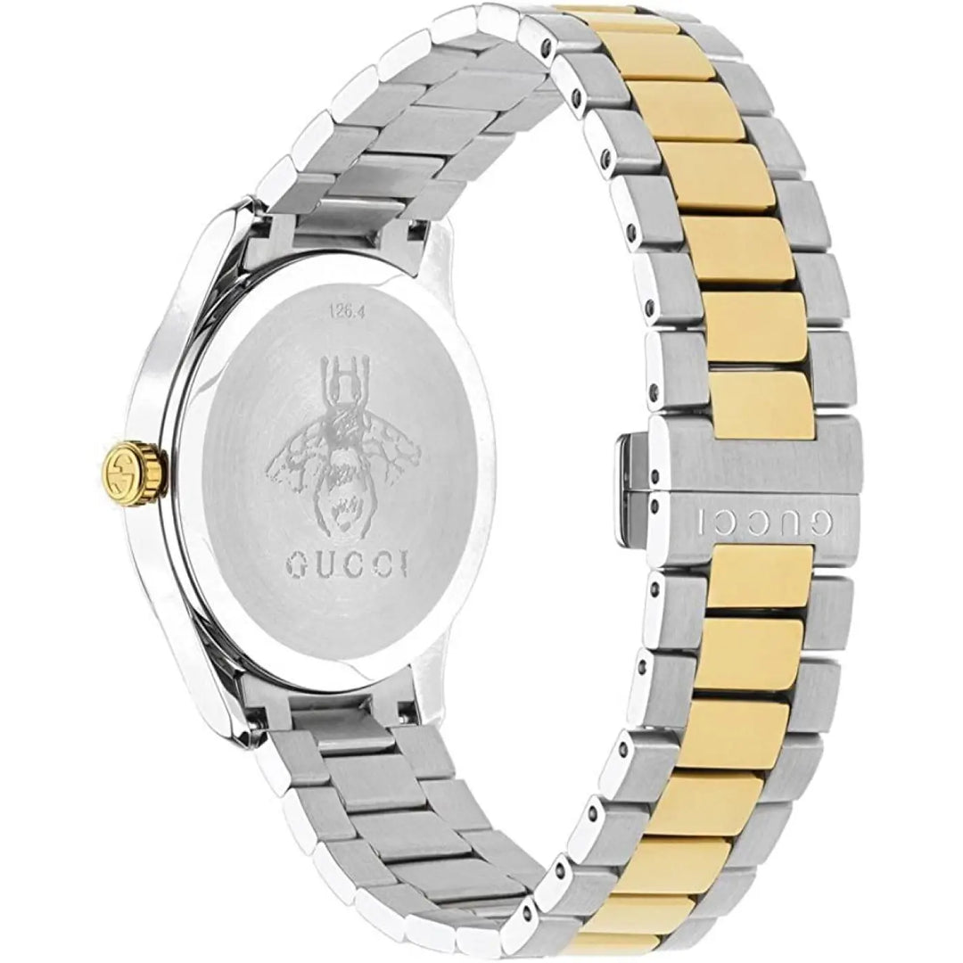 Gucci Silver Stainless Steel Dress Watch