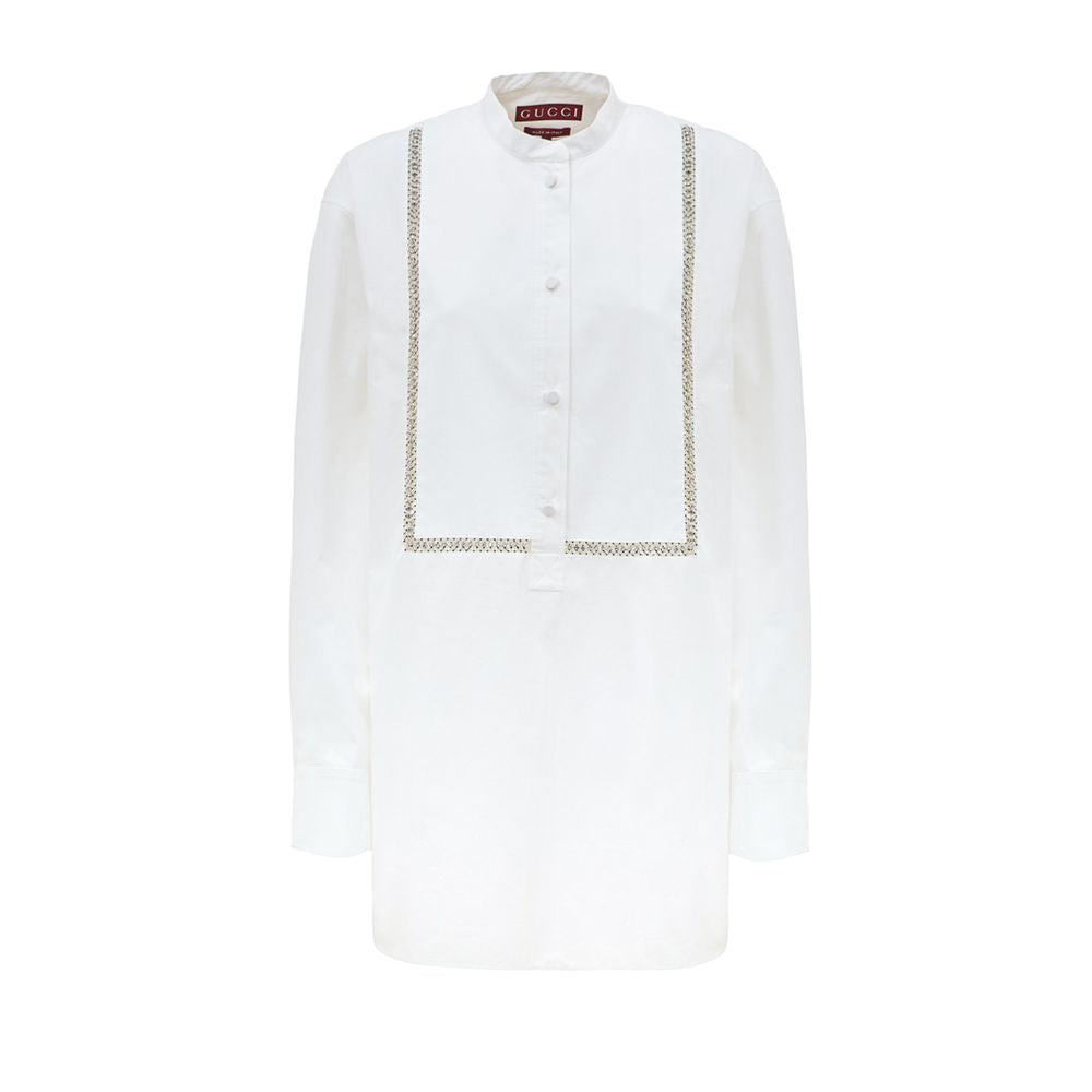 Gucci Blouses - Women’s White Cotton Blouse