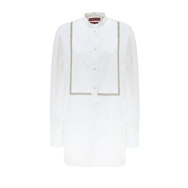 Gucci Blouses - Women’s White Cotton Blouse