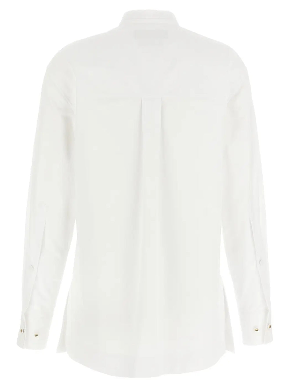 Gucci White Cotton Blouse