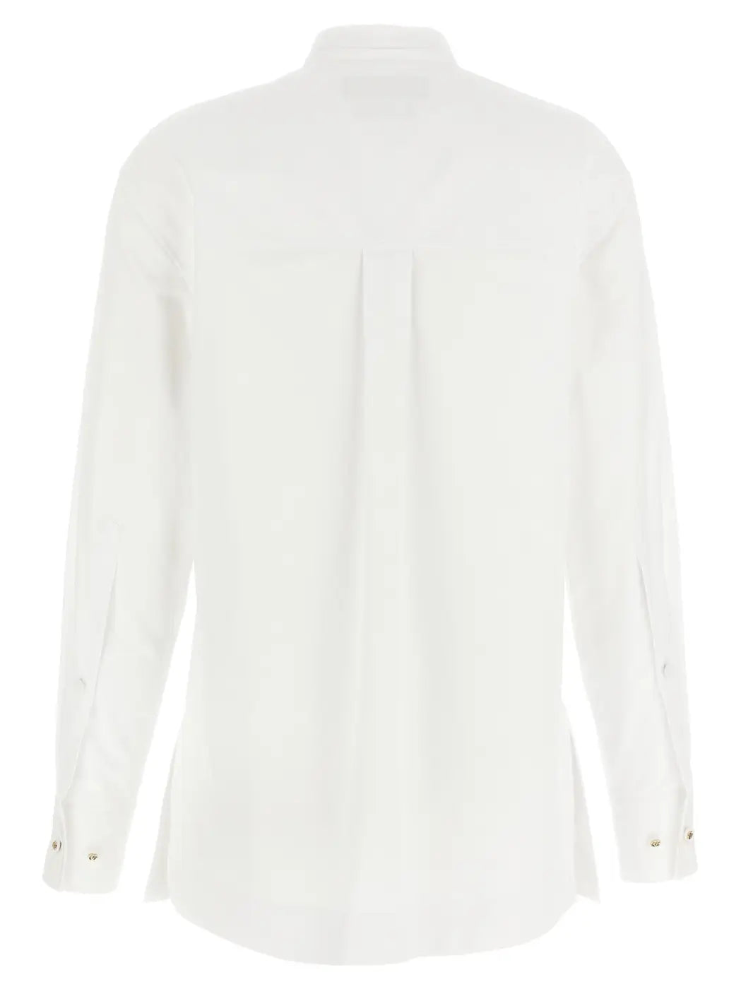 Gucci White Cotton Blouse