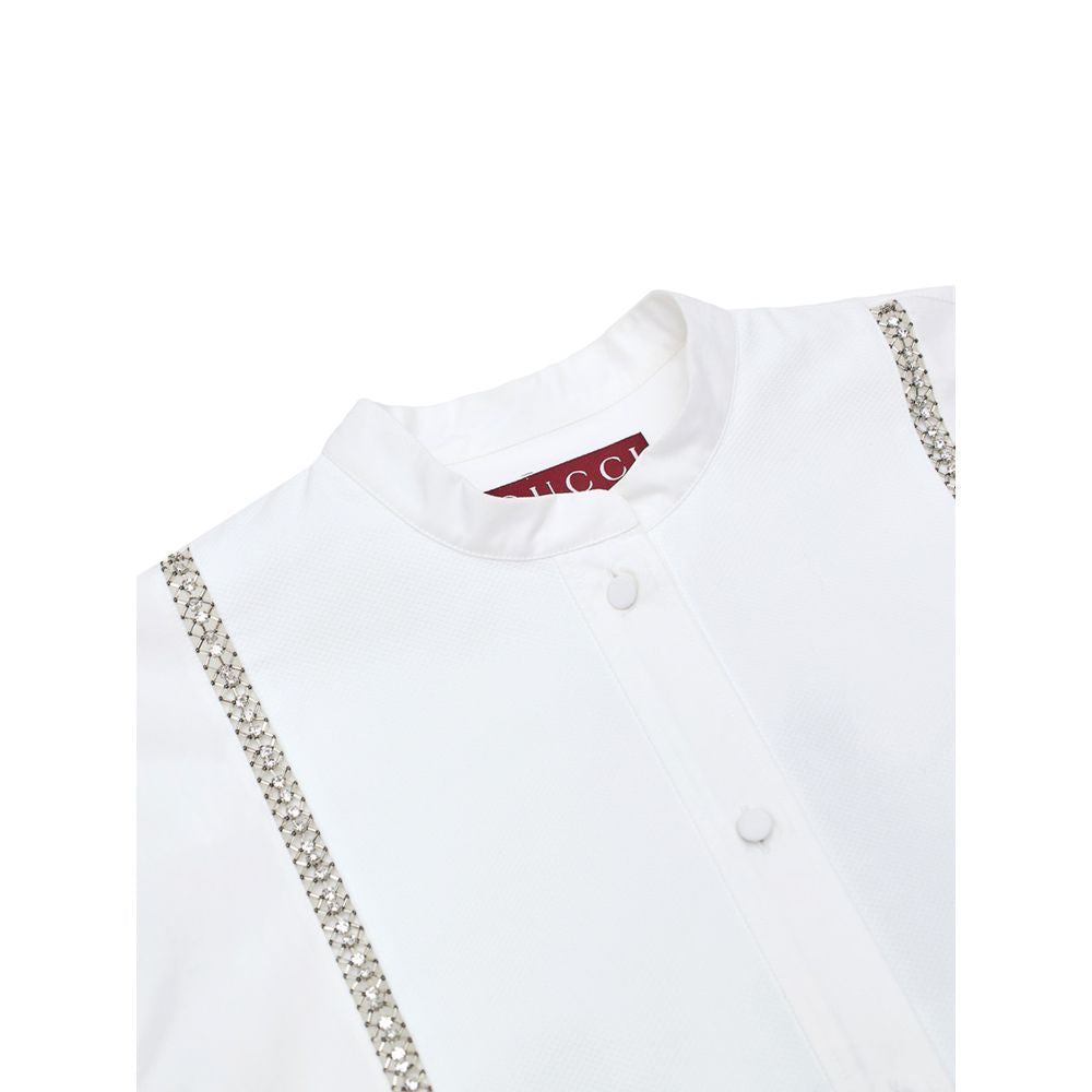 Gucci Blouses - Women’s White Cotton Blouse
