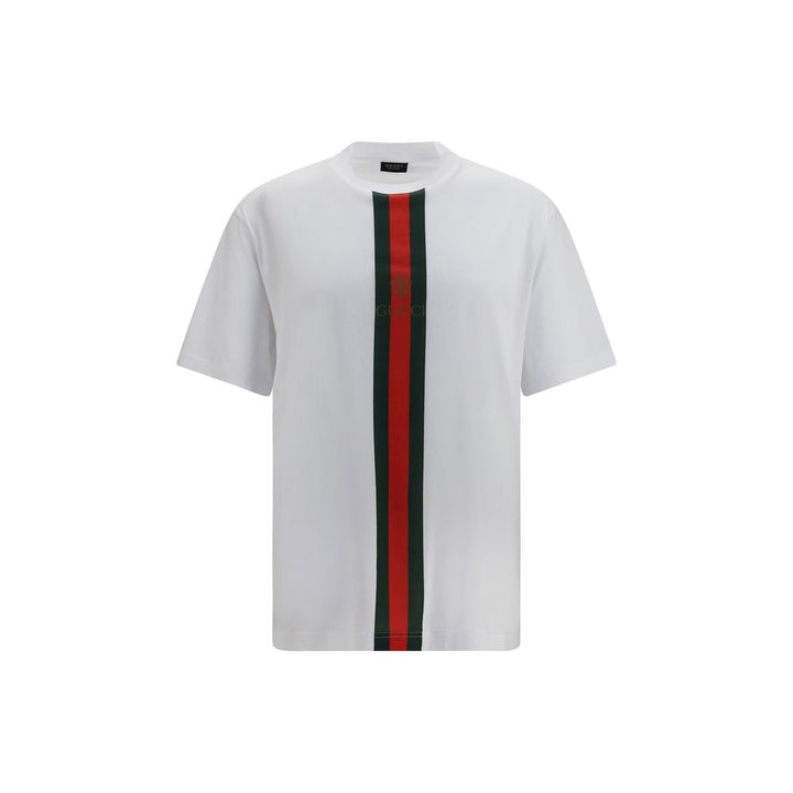 Gucci White Cotton T-shirt