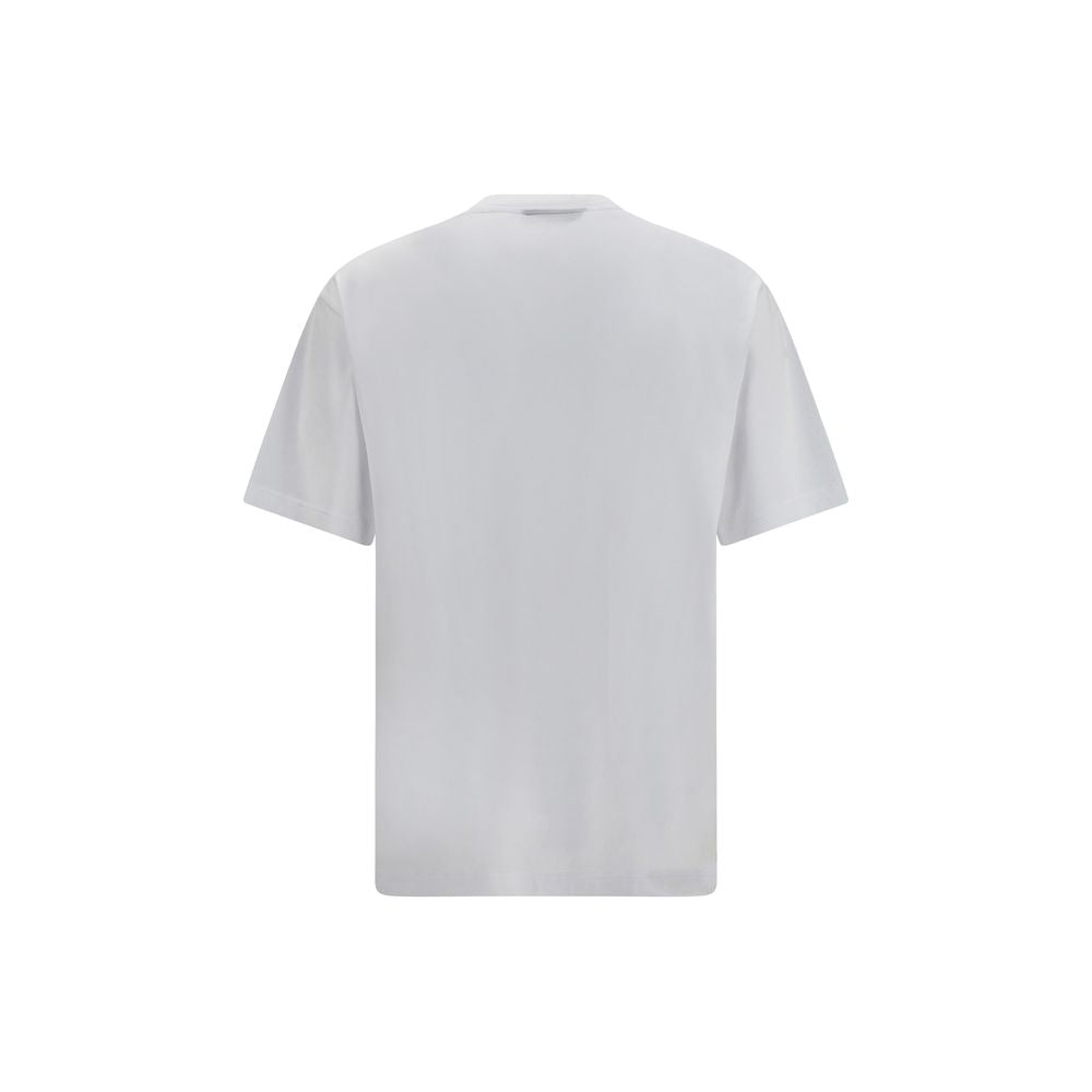 Gucci White Cotton T-shirt