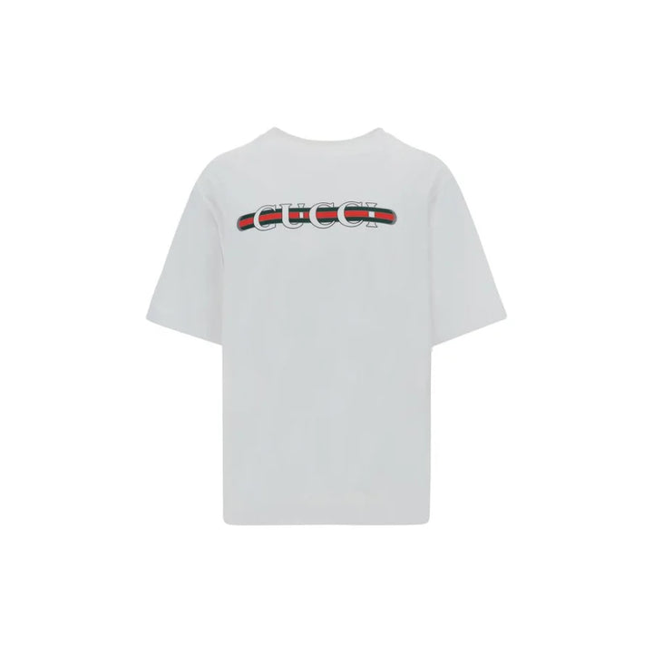 Gucci White Cotton T-Shirt