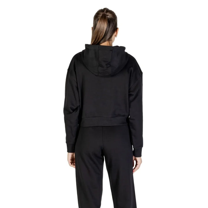 Guess Active Black Cotton Hoodie