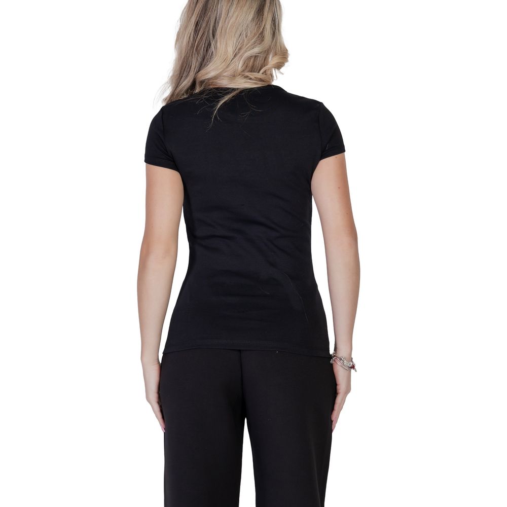 Guess Active - Black Cotton T-Shirt