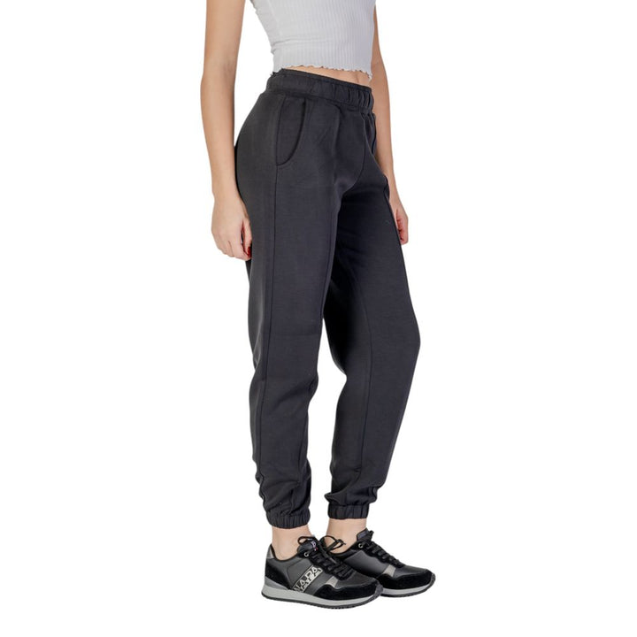 Guess Active Black Polyester Joggers (workout Pants)