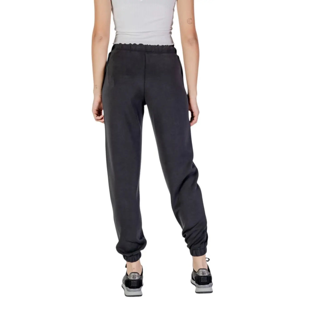 Guess Active Black Polyester Joggers (workout Pants)