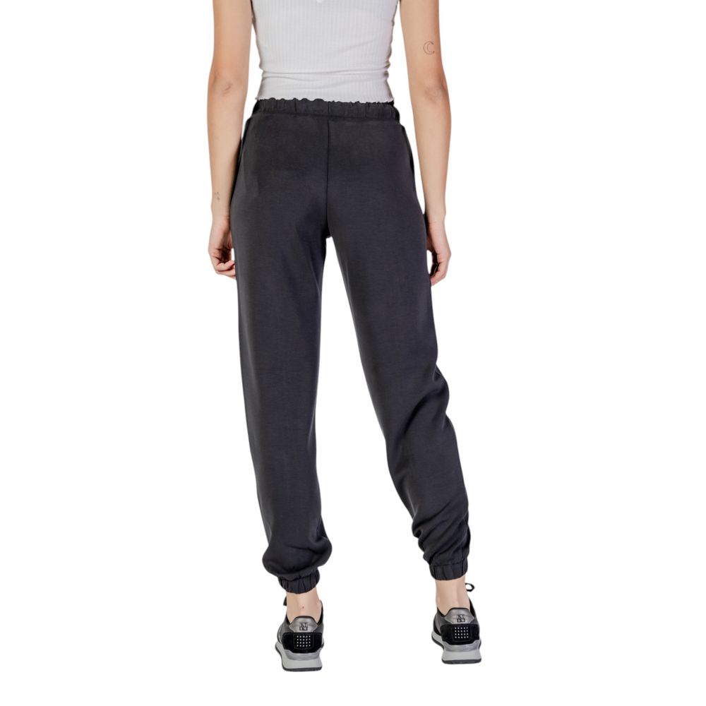 Guess Active Black Polyester Joggers (workout Pants)