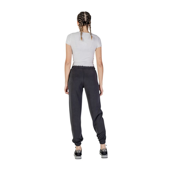 Guess Active Black Polyester Joggers (workout Pants)