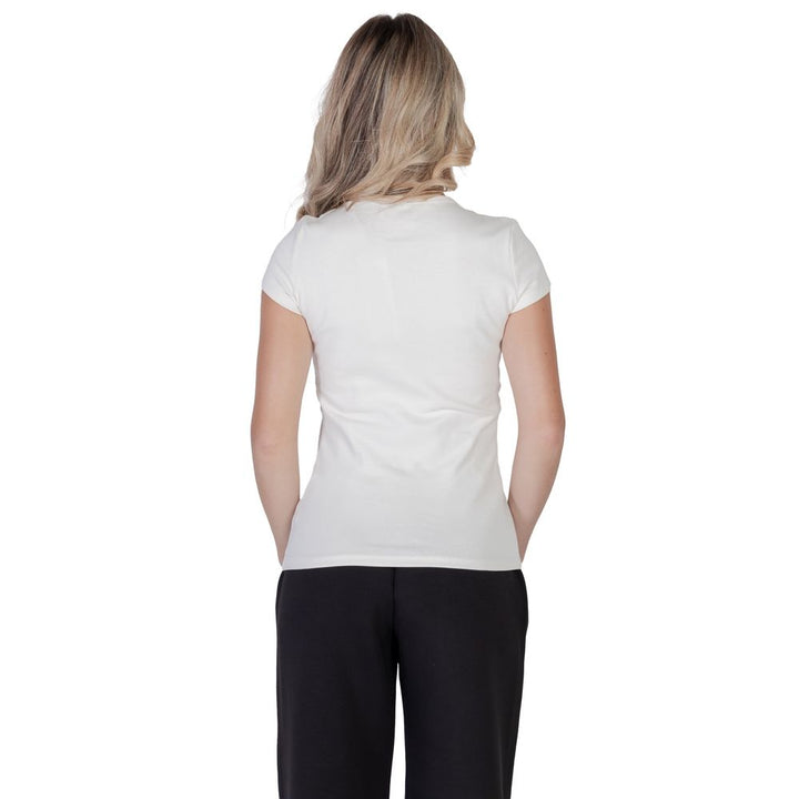 Guess Active - Cream Cotton T-Shirt