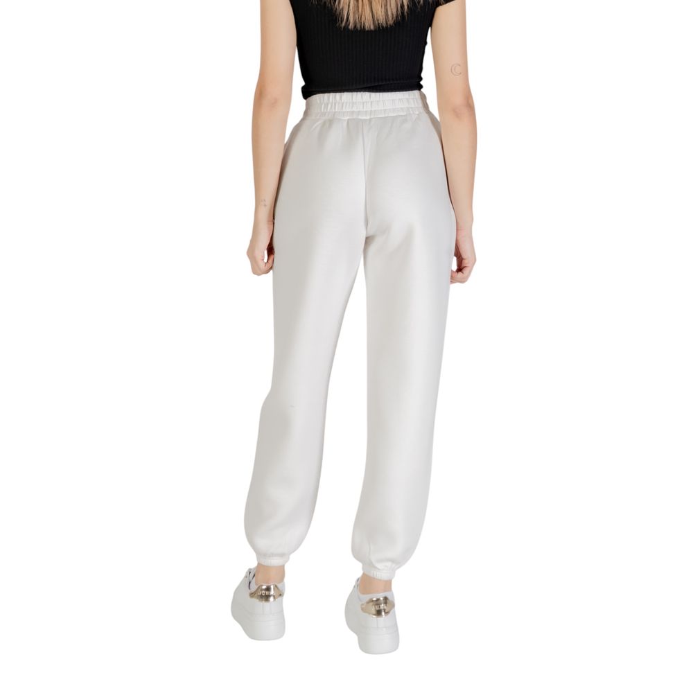 Guess Active Cream Viscose Joggers (workout Pants)