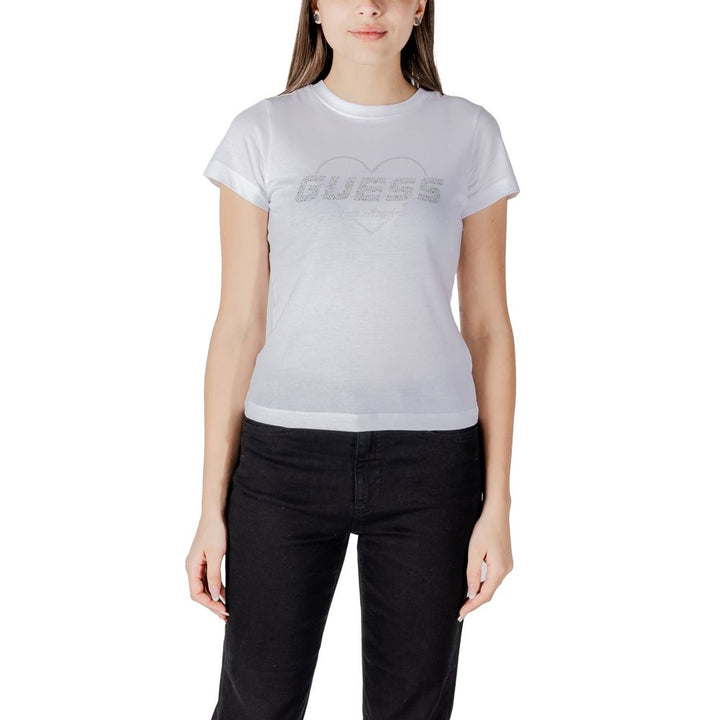 Guess Active - White Cotton T-Shirt