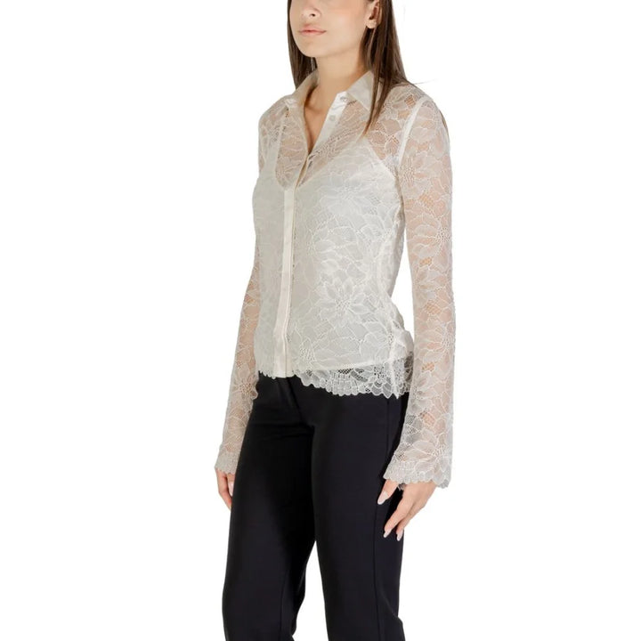 Guess Beige Polyamide Blouse