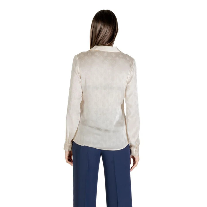 Guess Beige Polyester Blouse