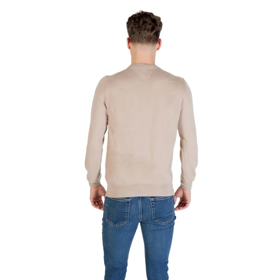 Guess Beige Polyester Sweatshirt